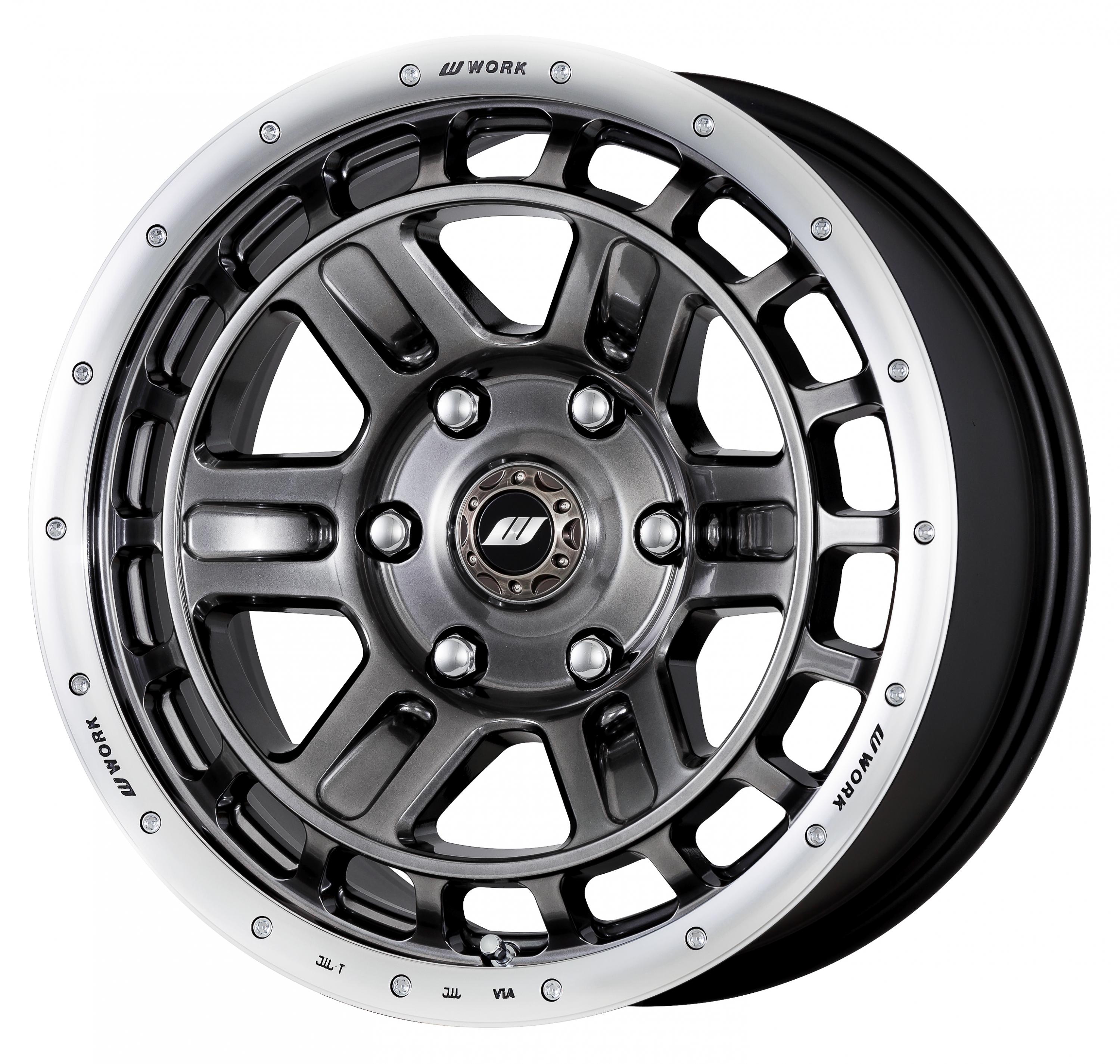 GLIM BLACK CUT RIM（GTKRC) ※17inch 8.0J +20