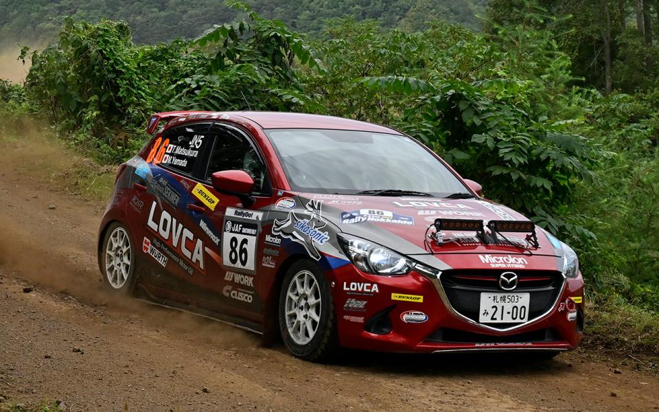 2024 JAF全日本ラリー選手権(JRC)第7戦「RALLY HOKKAIDO」 松倉選手 JN5クラス優勝