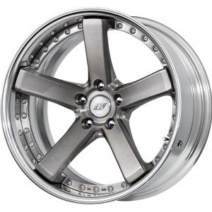 Trans gray brushed (BUA) 19 inch deep concave ※ color rhythm clear