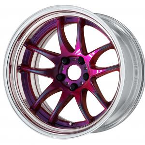 【Step rim】 color rise clear: asterism red (ARR) * deep concave bron 18 inch